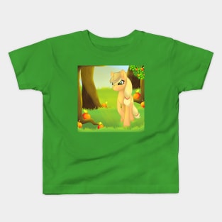 Apple Jack in the Orchard Kids T-Shirt